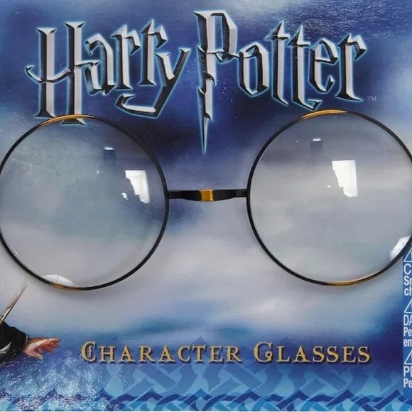 VINTAGE 2001 - LIKE NEW! Elope #7224 Harry Potter Eyeglasses - Warner Bros, TM - Picture 12 of 15